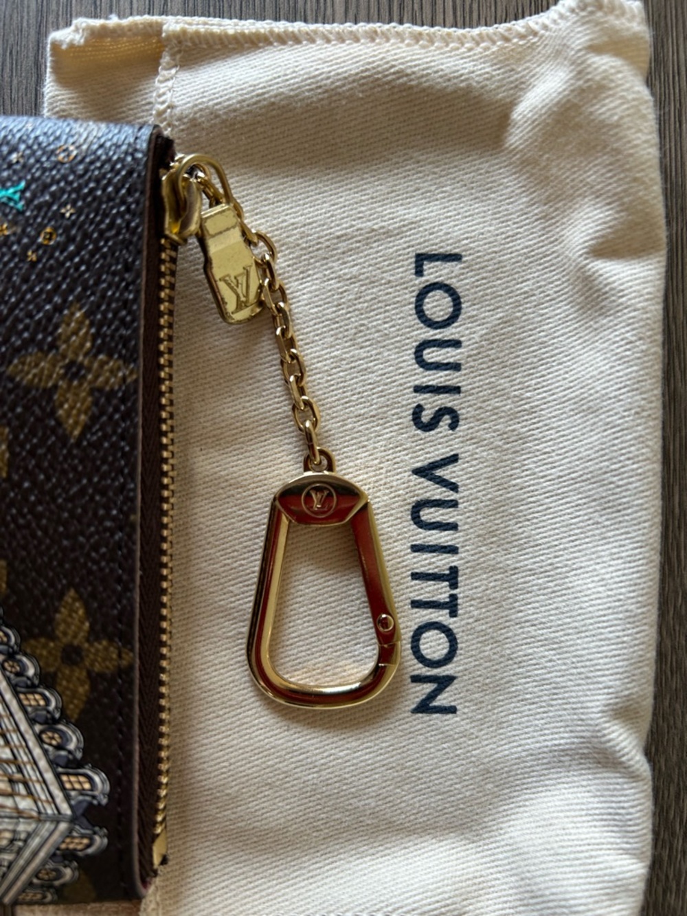 Louis Vuitton Vivienne Animation Key Cles Pouch- Paris LV boutique Place Vendôme - Picture 13 of 15